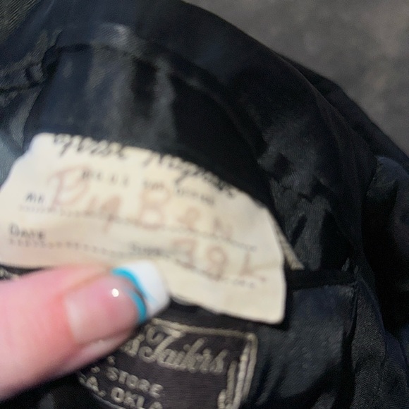 Vintage Double Breasted Brocade Tuxedo Smoking jacket 38l First Nighter 1960s - Picture 12 of 13